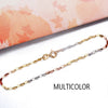 18k Pure Gold Female Bracelets Fine Jewelry Four Clover Gift Girl Thin Trendy Solid 750 Real Bangle Party Good Nice Like True