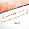 18k Pure Gold Female Bracelets Fine Jewelry Four Clover Gift Girl Thin Trendy Solid 750 Real Bangle Party Good Nice Like True