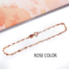 18k Pure Gold Female Bracelets Fine Jewelry Four Clover Gift Girl Thin Trendy Solid 750 Real Bangle Party Good Nice Like True