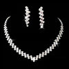 19 Styles Prom Wedding Bridal Crystal Rhinestone Necklace Earring Jewelry Set T52