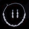 19 Styles Prom Wedding Bridal Crystal Rhinestone Necklace Earring Jewelry Set T52