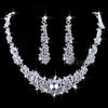 19 Styles Prom Wedding Bridal Crystal Rhinestone Necklace Earring Jewelry Set T52