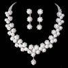 19 Styles Prom Wedding Bridal Crystal Rhinestone Necklace Earring Jewelry Set T52