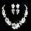 19 Styles Prom Wedding Bridal Crystal Rhinestone Necklace Earring Jewelry Set T52