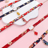 1PC Classic Japanese Style Ribbon Rope Doll Choker Cute Romantic Women Girls Bird Cat Carp Pendant Short Necklace Jewelry
