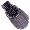 1PC Decorative Shoulder Pad Jewelry Tassel Rhinestones Gold Epaulettes Clothing Accessories Brooch Epaulet Shoulder Brooches