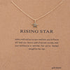 1PC Fashion Women Necklaces Pendants Include Card 10 Styles Charm horse Clavicle Chains Choker Chic Beautifully Gift