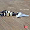 1PC Hawaii Surfer Jewelry Handmade Imitation Shark Teeth Pendant Zealand Maori Tribal bone Choker WoMen's Men's Necklace