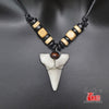 1PC Hawaii Surfer Jewelry Handmade Imitation Shark Teeth Pendant Zealand Maori Tribal bone Choker WoMen's Men's Necklace