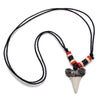 1PC Hawaii Surfer Jewelry Handmade Imitation shark teeth Pendant Zealand Maori Tribal bone Choker WoMen's Men's Necklace