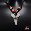 1PC Hawaii Surfer Jewelry Handmade Imitation shark teeth Pendant Zealand Maori Tribal bone Choker WoMen's Men's Necklace