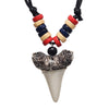 1PC Hawaii Surfer Jewelry Handmade Imitation shark teeth Pendant Zealand Maori Tribal bone Choker WoMen's Men's Necklace