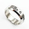 1PC Jewelry Simple Fashion Men Titanium Steel Gift Birthd Titanium Steel Ring BTS