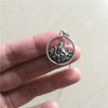 1PC Mountain Pendant Necklace The mountains are calling and I must go Rocky Mountain necklace hiking jewelry
