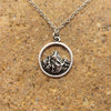 1PC Mountain Pendant Necklace The mountains are calling and I must go Rocky Mountain necklace hiking jewelry
