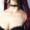 1PC Punk Necklace Big Long Spike Chocker Men Rivets Goth Body Accessories Harajuku Sexy PU Leather Party Charm
