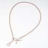 1PC Unisex Popular ER Stethoscope Heart Alloy Chain Pendant Necklace 4 Colors Fashion Jewelry