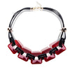1PC Women Exaggeration Acrylic Necklace Party Jewelry Girlfriend Gift Personality Sweater chain