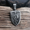 1PCS Archangel St Michael Protect Me Saint Shield Protection Charm necklace Talisman Necklace