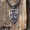 1PCS Archangel St Michael Protect Me Saint Shield Protection Charm necklace Talisman Necklace