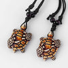 1PCS Styles Ethnic Tribal Faux Yak Bone Sea Turtle Pendants Necklace Resin Adjustable Jewelry