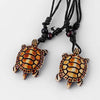 1PCS Styles Ethnic Tribal Faux Yak Bone Sea Turtle Pendants Necklace Resin Adjustable Jewelry