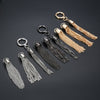 1Pc 10/11/15mm Metal Chain Tassel Zinc Alloy Keychain Decor for Handbags Small Ornaments Tassel Buckle Bags Hardware Accessories