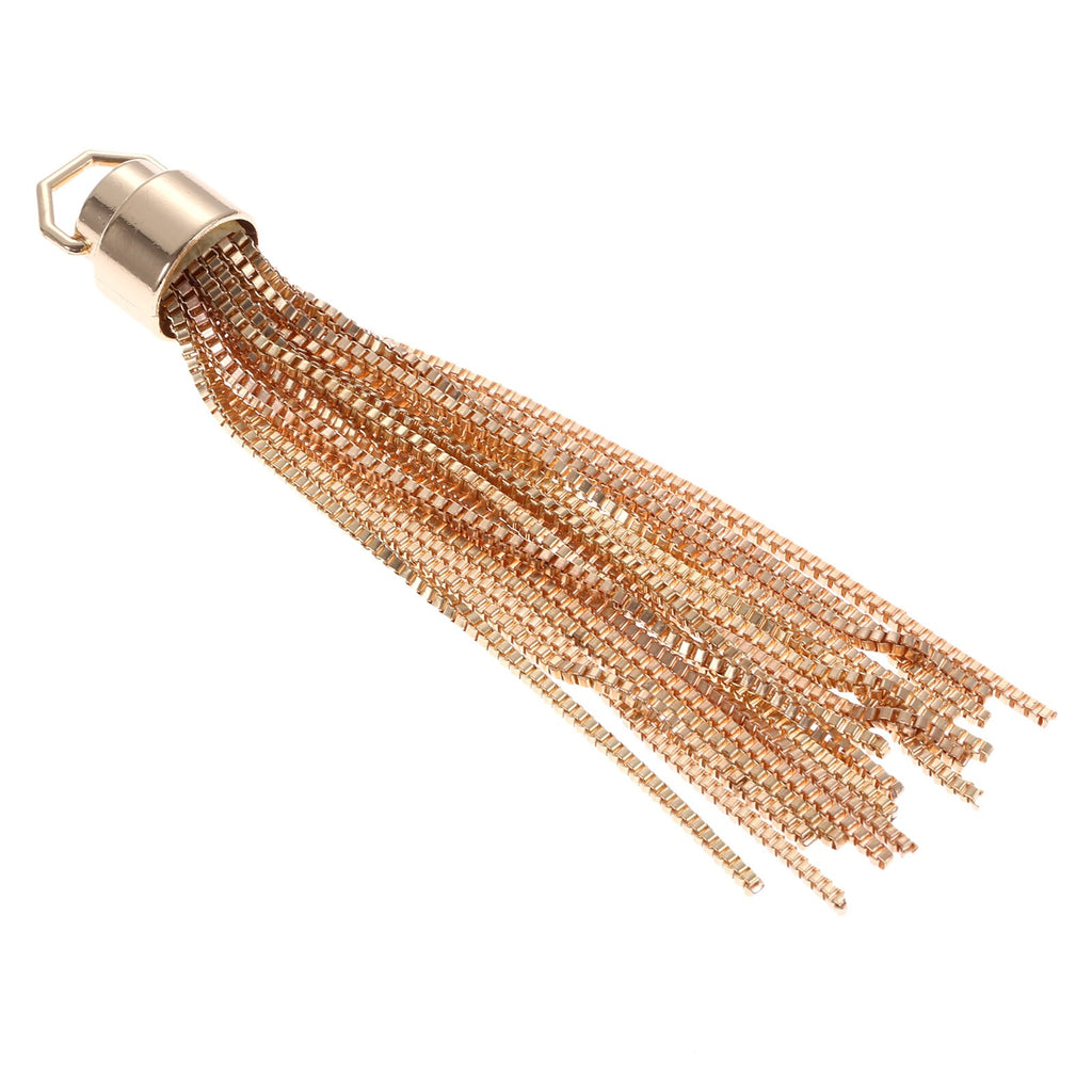 1Pc 10/11/15mm Metal Chain Tassel Zinc Alloy Keychain Decor for Handbags Small Ornaments Tassel Buckle Bags Hardware Accessories