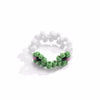 1Pc Bohemian Creative Weaving Multicolor Rice Bead Ring Necklace Cartoon Beaded Frog Brcaelets Jewelry