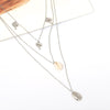 1Pc Boho Beach Tassel Multilayer Seashell Pendant Chain Choker Necklace Jewelry