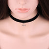 1Pc  Sailor Anchor Pendant Black Korea Velvet Rope Choker Collar Necklace Female Collier Bijoux Girls Gift