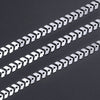 1Pcs Aircraft Leaves Chain Stainless Steel Choker Necklace Bohemian For Woman Collar Jewelry  Not allergic