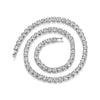 1Pcs Elegant Diamonds Choker Necklace CZ  Tennis Chain Clavicle Chain For Women Jewelry Accessories Gift
