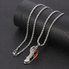 1Pcs Mini Hip-Hop Sneaker Pendant Necklace Cool Collar Male Street Style Rapper Cute Necklace Christmas Gift For Friend