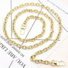 1Pcs Replacement Chain Strap Shoulder Crossbody Handbag Bag Accessories Metal Chain 100CM/120cm Light Gold/Black/Silv