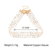 1Pcs Trendy Invisible Glitter Sequined Mesh Wide Rope Necklace Necklace Female Girl Jewelry At Wedding Party