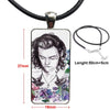 1d One Direction Sketch N Draw Necklace Long Chain With Rectangle Necklace Jewelry For Women Children