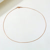 1mm Thin Snake Chain Necklace for Women Girls Stainless Steel Link Choker Herringbone Necklace Stackable Layered Jewelry
