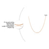 1mm Thin Snake Chain Necklace for Women Girls Stainless Steel Link Choker Herringbone Necklace Stackable Layered Jewelry