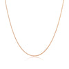 1mm Thin Snake Chain Necklace for Women Girls Stainless Steel Link Choker Herringbone Necklace Stackable Layered Jewelry