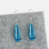 1pair Fashion Dangle Earring Blue Sand Stone Blue Crazy Onyx Stone Water Drop Earring Jewelry Gift For Women Jewelry
