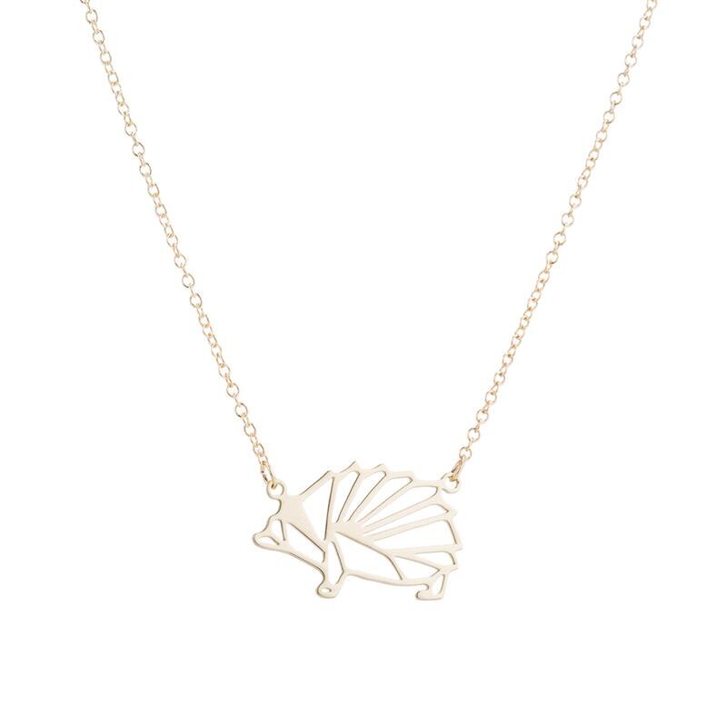 1pc Charm Necklace Cute Hedgehog Decor Creative Pendant Necklace Jewelry Necklace Clothing Accessories