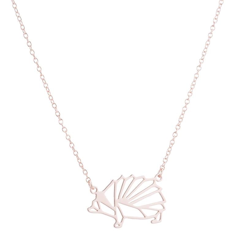 1pc Charm Necklace Cute Hedgehog Decor Creative Pendant Necklace Jewelry Necklace Clothing Accessories