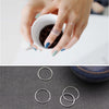 1pc Cute Tiny Rings Women original Solid 925 Sterling Silver Fine Jewelry personalized wild ring Finger Rings Boho Jewelry Best