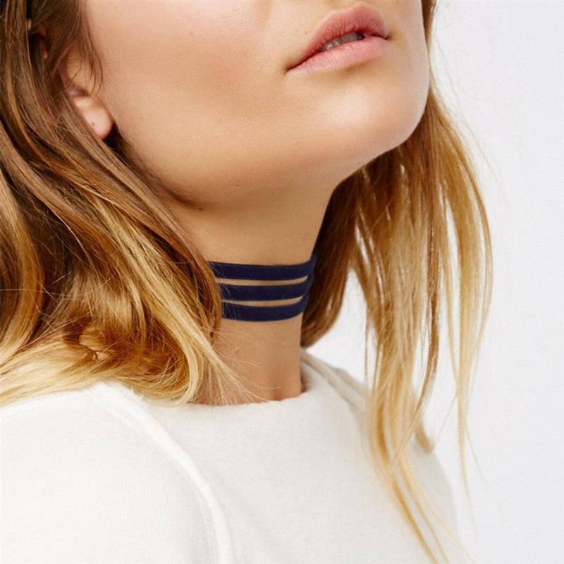 1pc Elegant Women Choker Creative Lace Flower Decor Choker Clavicle Necklace For Women Ladies Girls Jewelry Accessories