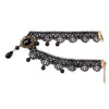 1pc Sexy Women's Gothic Choker Necklace Retro Gothic Crystal Decor Lace Necklace Clothing Accessories For Party Dress Up