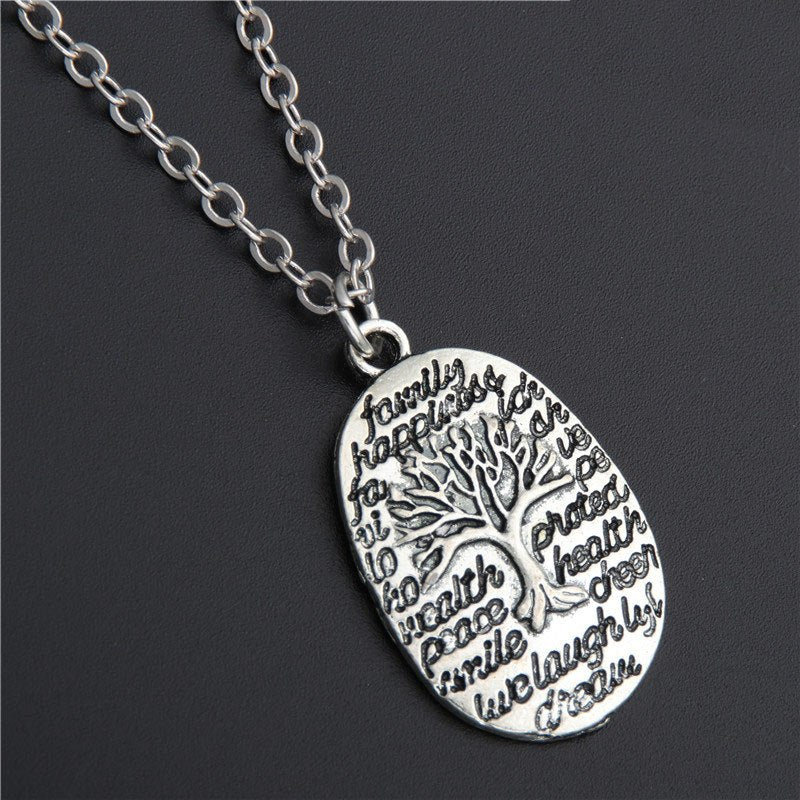 1pc Metal Siler Acorn Pendant Necklace Leaf Charms Ginkgo Leaves Necklace Retro Style Jewelry For Women