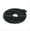 1pc Military Mens Necklace Ball Bead Chain Link Black For Dog Tag&Pendant