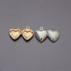 1pc Tiny Heart Photo Frame Pendant Necklace Love Heart Charms Floating Locket Necklaces Women Men Memorial Jewelry
