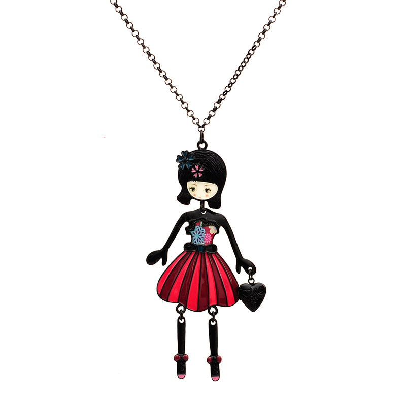 925 Sterling Silver Rotation Luck Beads Necklaces & Pendants For Women Fashion Lady Festival Gift Sterling-silver-jewelry